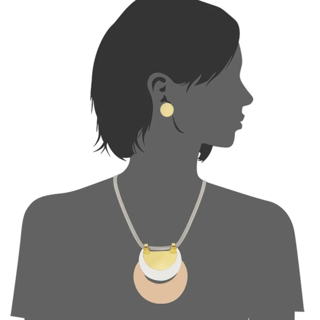 Edforce Collier Et Pendentif<Collier 93-0831-S