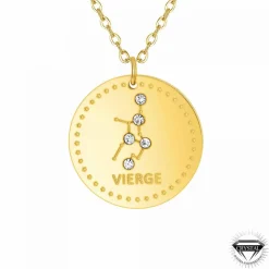 Athème Collier Et Pendentif<Collier et pendentif B2449-VIERGE Femme