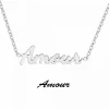 Athème Collier Et Pendentif<Collier et pendentif B2689-ARGENT-AMOUR Femme