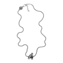 Diesel Bijoux Collier Et Pendentif<Collier et Pendentif STUDS DX1168040 - Collier et Pendentif Acier Argent