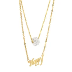 Edforce Collier Et Pendentif<Collier et pendentif Femme 165-0157-S -