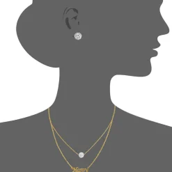 Edforce Collier Et Pendentif<Collier et pendentif Femme 165-0157-S -