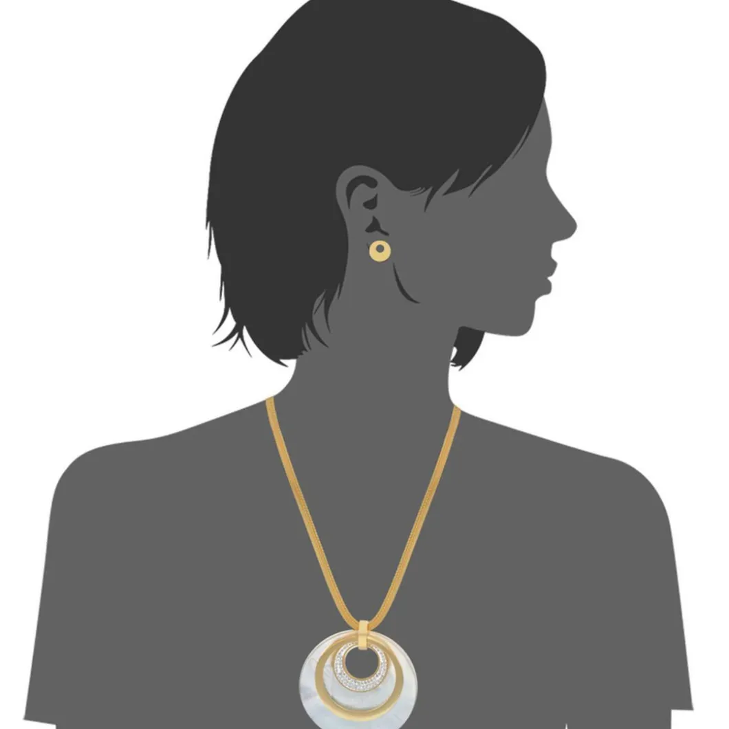 Edforce Collier Et Pendentif<Collier et pendentif Femme 93-0840-S -