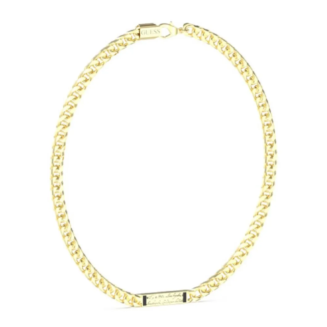 Guess Bijoux Collier Et Pendentif<Collier et pendentif Guess Homme Doré
