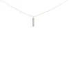 Les Interchangeables Collier Et Pendentif<Collier et pendentif A54272 - Barette Strassée PM Or Rose Cristal
