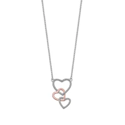 Lotus Silver Collier Et Pendentif<Collier et pendentif MOMENTS LP1817-1-2 - Collier et pendentif MOMENTS Argent Coeur