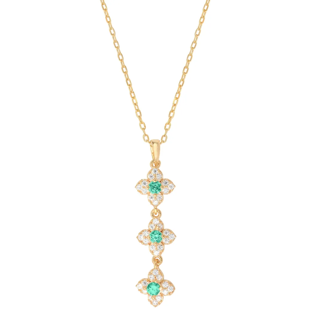 Punica Bijoux Collier Et Pendentif<Collier et pendentif Punica Jaune Femme FIN_N12_GP