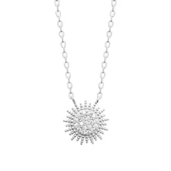 Maison de la Bijouterie Collier Et Pendentif<Collier fantaisie Femme étoile argent rhodié VW3Y5W45