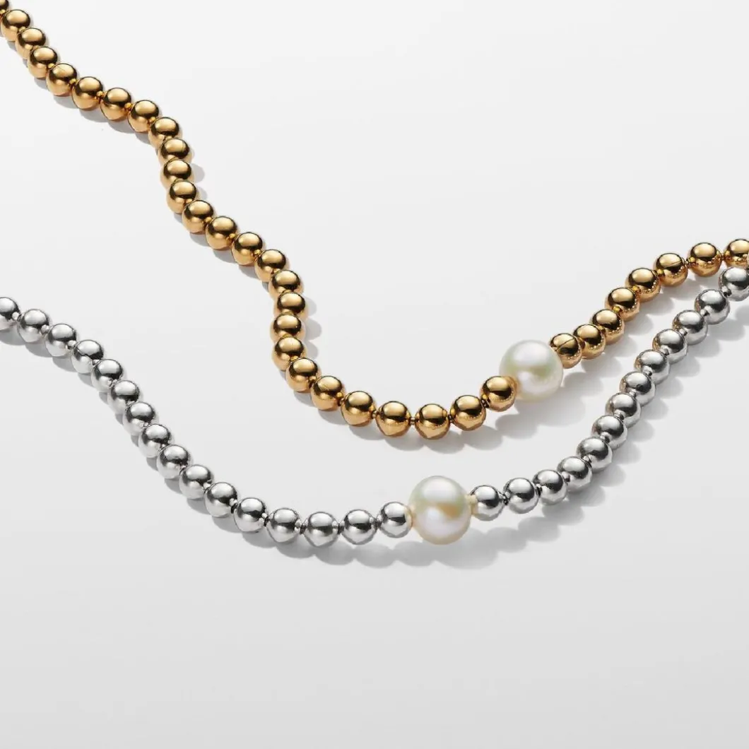 Pandora Collier Et Pendentif<Collier femme argent avec perle et zircon Timeless