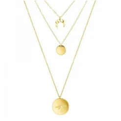 Angèle M Bijoux Collier Et Pendentif<Collier femme B2199
