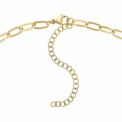 Angèle M Bijoux Collier Et Pendentif<Collier femme B2368-DORE - Angèle M Doré