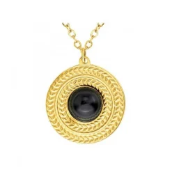 Angèle M Bijoux Collier Et Pendentif<Collier femme B2445-DORE - Angèle M
