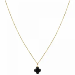 Angèle M Bijoux Collier Et Pendentif<Collier femme B2481-NOIR - Angèle M