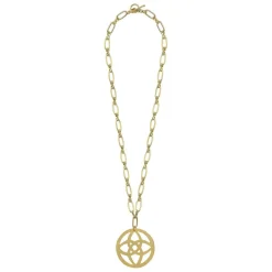 Bérénice Collier Et Pendentif<Collier Femme BE0097D - Laiton Doré