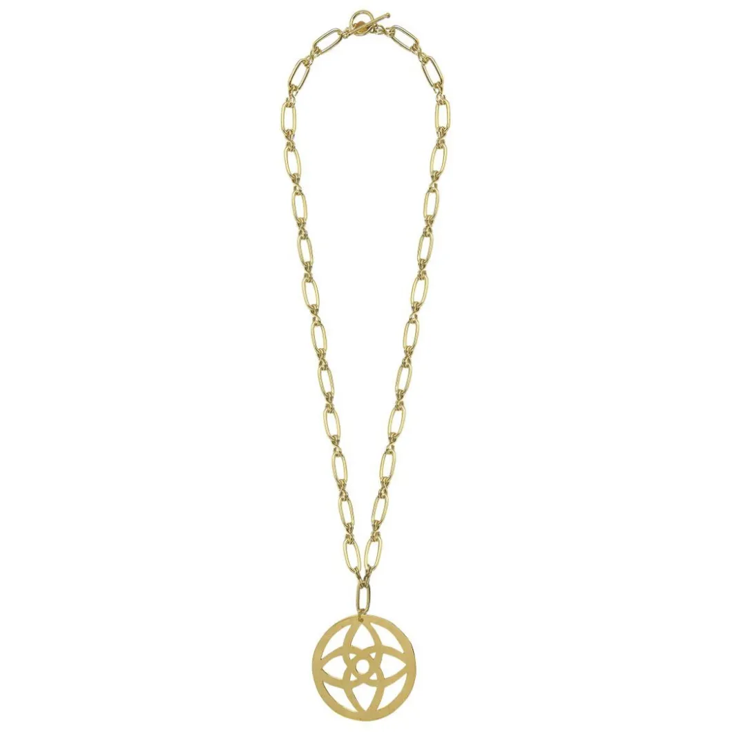 Bérénice Collier Et Pendentif<Collier Femme BE0097D - Laiton Doré