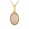 Angèle M Bijoux Collier Et Pendentif<Collier femme B2458-ROSE-QUARTZ - Angèle M