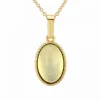 Angèle M Bijoux Collier Et Pendentif<Collier femme B2458-WHITE-ONYX - Angèle M