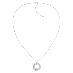 Calvin Klein Bijoux Collier Et Pendentif<Collier Femme Ck Spiral - 35000760 Acier Argent