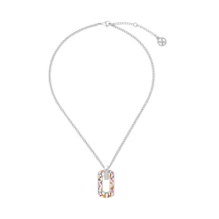 Christian Lacroix Bijoux Collier Et Pendentif<Collier Femme - XFJ4901 Acier Argent