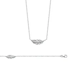 Maison de la Bijouterie Collier Et Pendentif<Collier Femme fantaisie oxyde zirconium Argent VWZW3445
