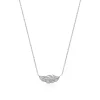 Maison de la Bijouterie Collier Et Pendentif<Collier Femme fantaisie plume Argent WYZ35345