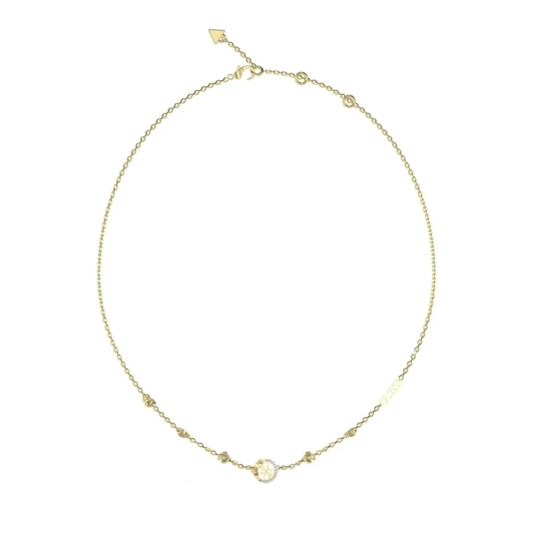 Guess Bijoux Collier Et Pendentif<Collier Femme 4 Love JUBN05038JWYG Acier Doré