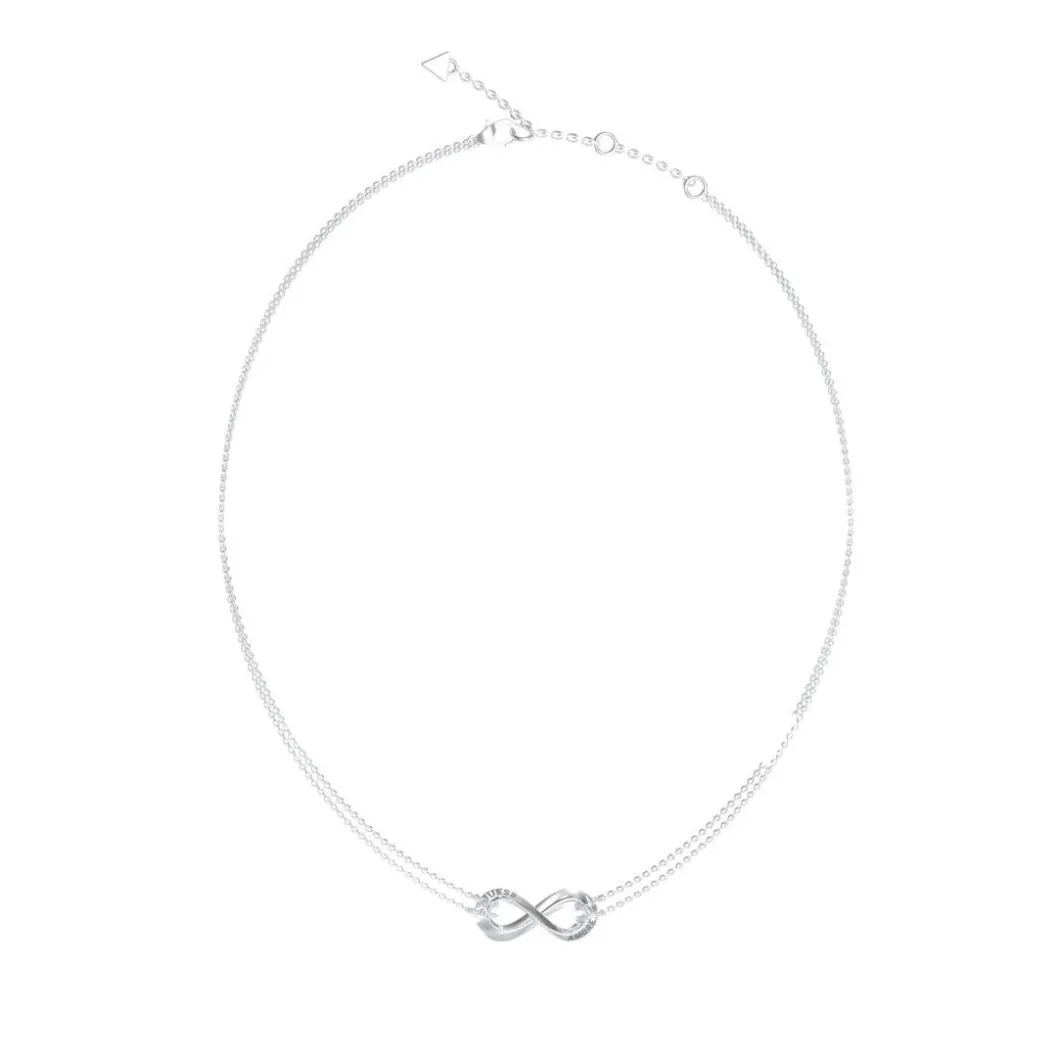 Guess Bijoux Collier Et Pendentif<Collier Femme Guess Amore JUBN05049JWRH Acier