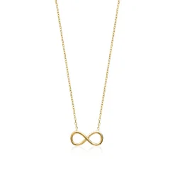 Maison de la Bijouterie Collier Et Pendentif<Collier Femme infinity plaqué or UYZYU345