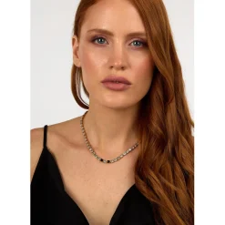 Karl Lagerfeld Bijoux Collier Et Pendentif<Collier Femme Karl Lagerfeld Stone - KLAYC04 Acier Doré