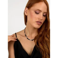 Karl Lagerfeld Bijoux Collier Et Pendentif<Collier Femme Karl Lagerfeld Stone - KLAYC03 Acier Argent