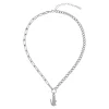 Lacoste Collier Et Pendentif<Collier Femme Crocodile - 2040553 Acier Rose