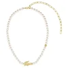 Lacoste Collier Et Pendentif<Collier Femme Matchpoint - 2040429 Acier Doré