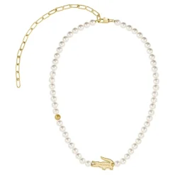 Lacoste Collier Et Pendentif<Collier Femme Matchpoint - 2040429 Acier Doré