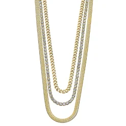 Lotus Style Bijoux Collier Et Pendentif<Collier Femme Urban Woman - LS2342-1-2 Acier