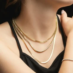 Lotus Style Bijoux Collier Et Pendentif<Collier Femme Urban Woman - LS2342-1-2 Acier