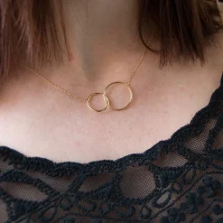 Maison de la Bijouterie Collier Et Pendentif<Collier Femme Sensimio UYZZ5U45 Plaqué or