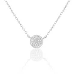 Maison de la Bijouterie Collier Et Pendentif<Collier Femme Sensimio VWZ45Y45 Argent