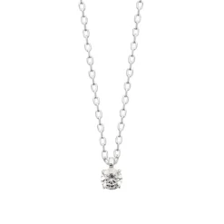 Maison de la Bijouterie Collier Et Pendentif<Collier Femme Sensimio VW30W445 Argent