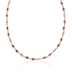 Maison de la Bijouterie Collier Et Pendentif<Collier Femme Sensimio YVV5VZ45 Plaqué or