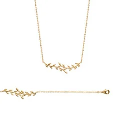 Maison de la Bijouterie Collier Et Pendentif<Collier Femme Sensimio UYZ3YW45 Plaqué or