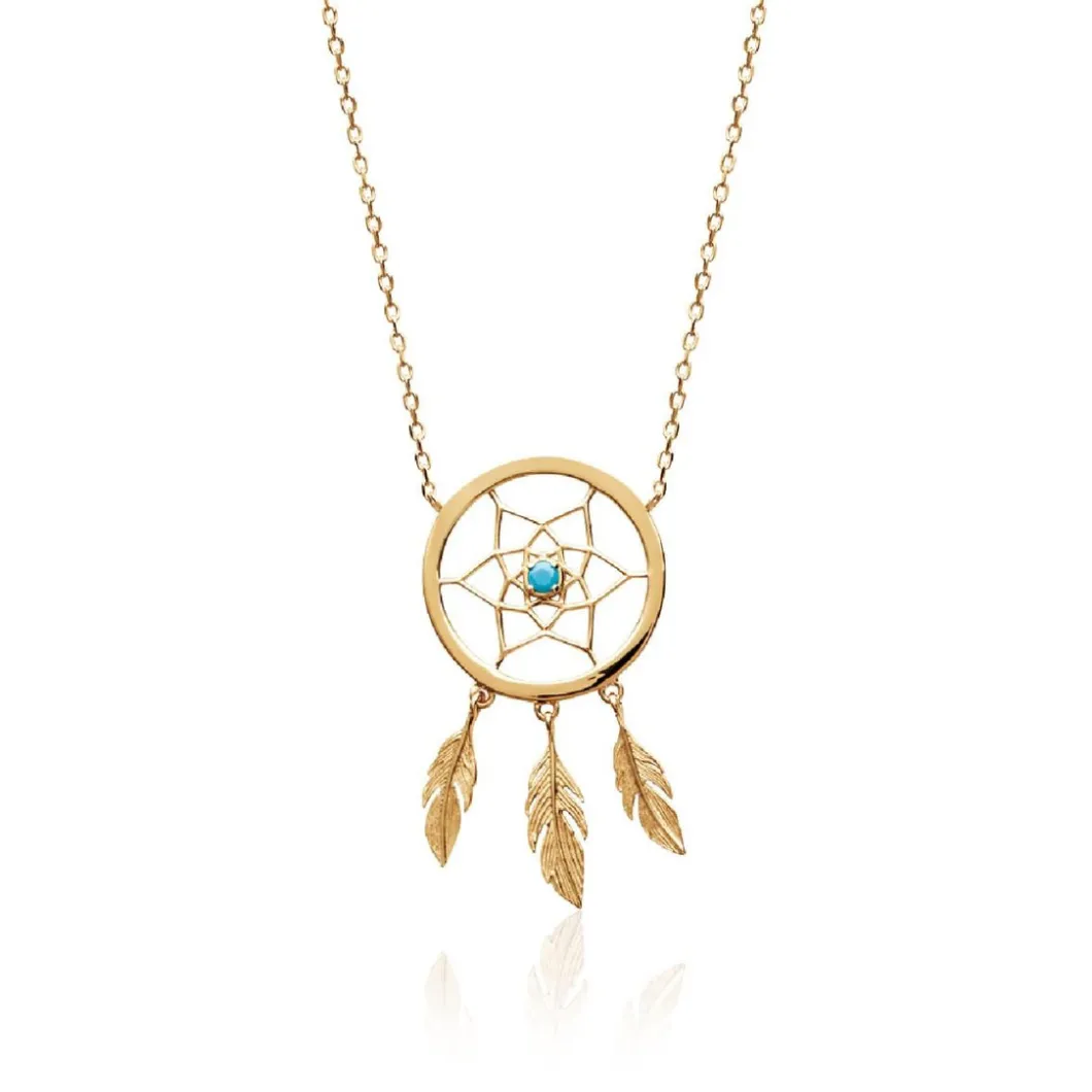 Maison de la Bijouterie Collier Et Pendentif<Collier Femme Sensimio UWZW5W45 Plaqué or