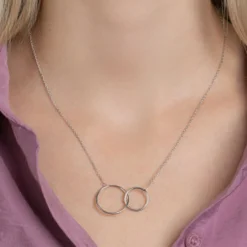 Maison de la Bijouterie Collier Et Pendentif<Collier Femme Sensimio WYZZ5U45 Argent