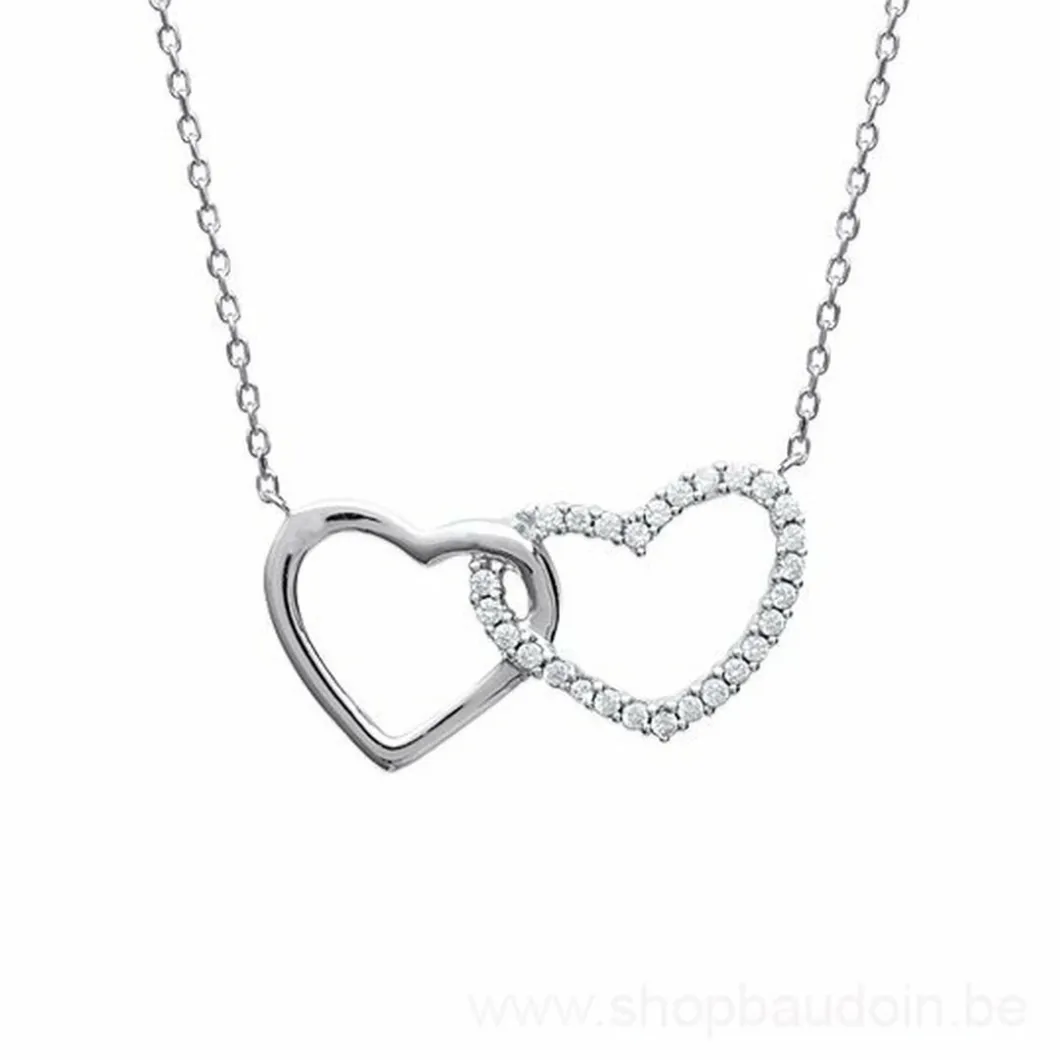 Maison de la Bijouterie Collier Et Pendentif<Collier Femme Sensimio VW0UVV4Y Argent