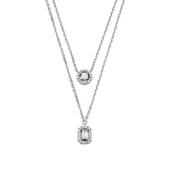 Michael Kors Bijoux Collier Et Pendentif<Collier Femme Kors Brilliance - MKC1745CZ040 Argent 925/1000 Argent