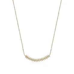 Maison de la Bijouterie Collier Et Pendentif<Collier Femme épi plaqué or UWZ5W645