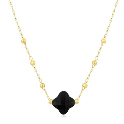 Pixies Bijoux Collier Et Pendentif<Collier Femme Bonheur - PNS0049-1BKO Acier