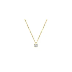 Maison de la Bijouterie Collier Et Pendentif<Collier Femme plaqué or oxyde de zirconium 5mm UW30W545