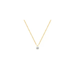 Maison de la Bijouterie Collier Et Pendentif<Collier Femme plaqué or oxyde de zirconium 4mm UW30W445