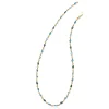 Maison de la Bijouterie Collier Et Pendentif<Collier Femme plaqué or pierres bleues cristal YVV0VZ45