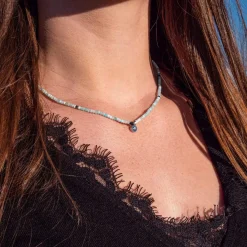 Sloya Collier Et Pendentif<Collier Femme Lumia Amazonite